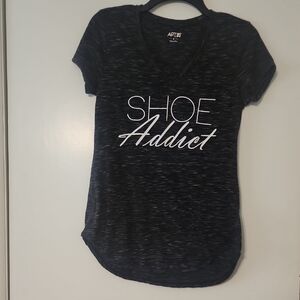 Apt. 9 Charcoal 'Shoe Addict' Tee
